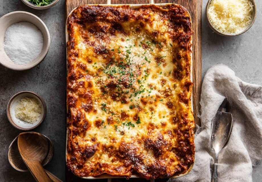 Four Cheese Lasagna