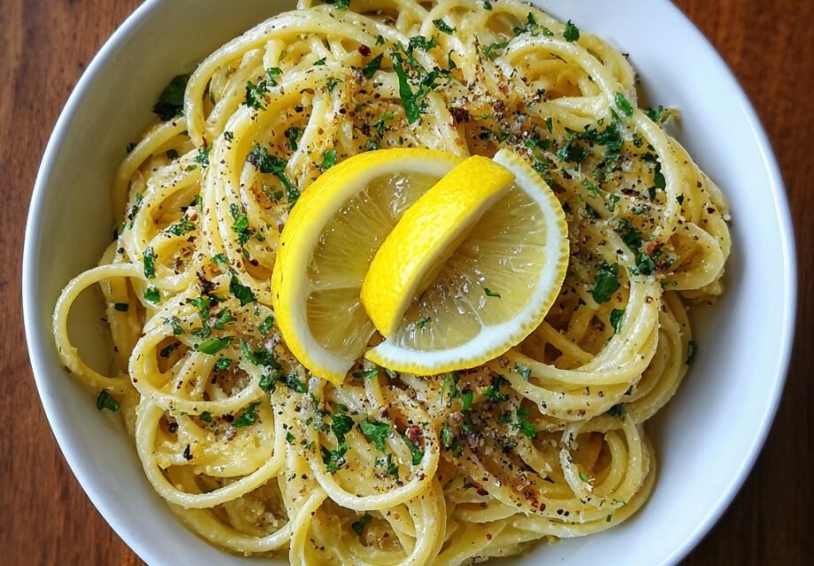 Lemon Garlic Pasta