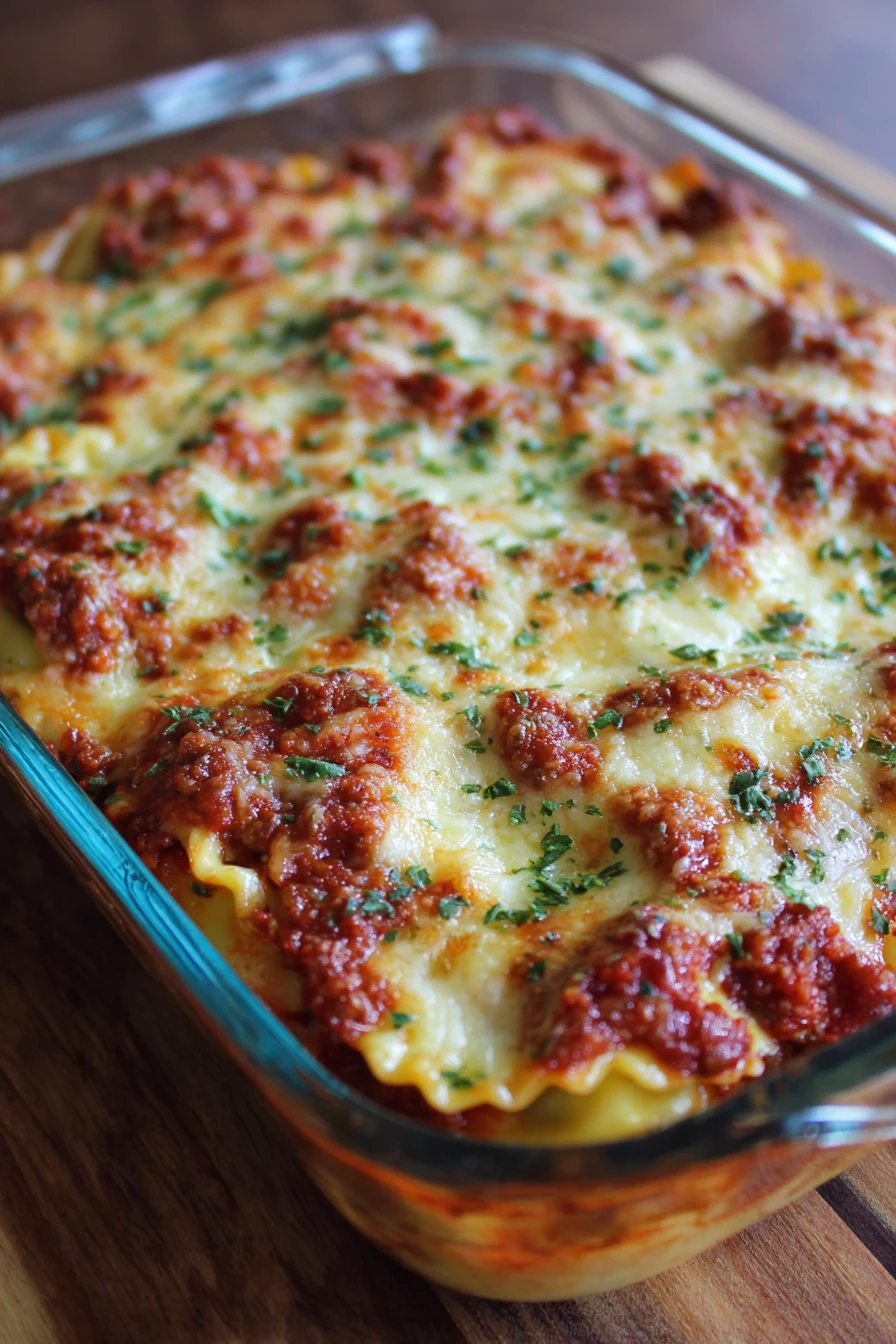 Ravioli Casserole  Recipe