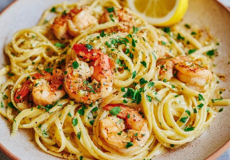 Shrimp Scampi Linguine Recipe