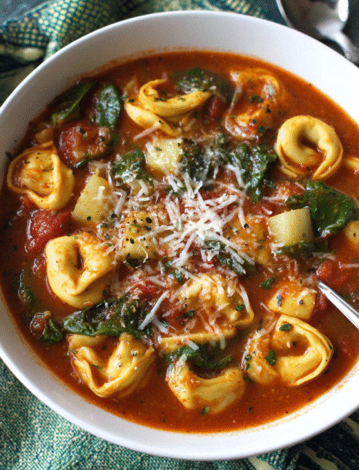Easy Tortellini Soup Recipe