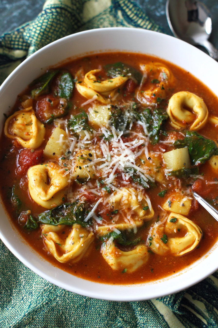 Easy Tortellini Soup Recipe
