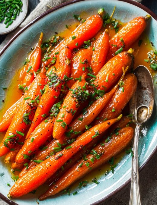 Air Fryer Honey Glazed Carrots