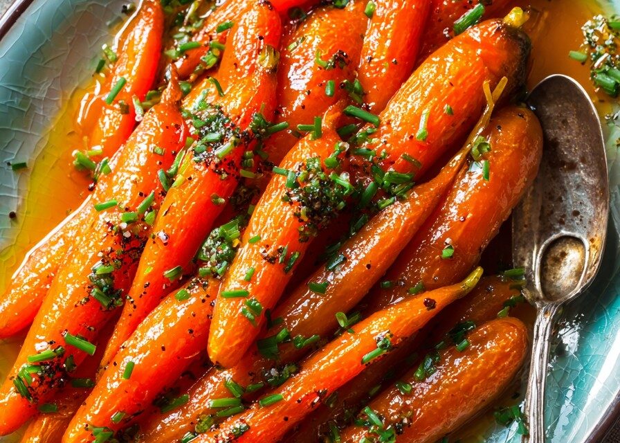 Air Fryer Honey Glazed Carrots article article