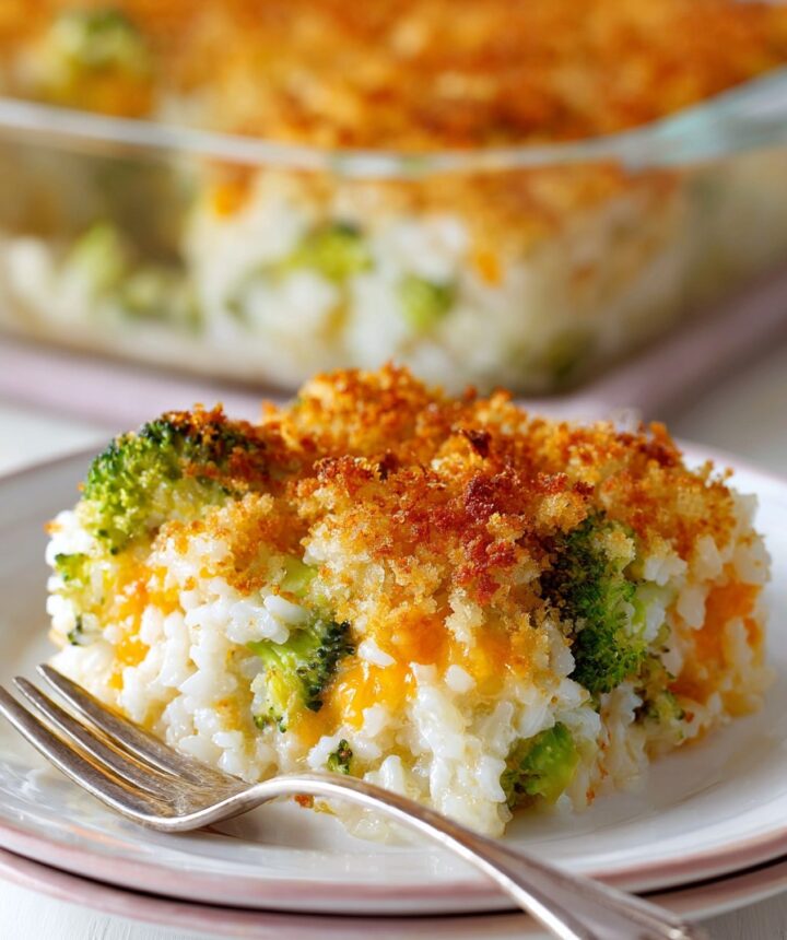 Broccoli Rice Casserole recipe