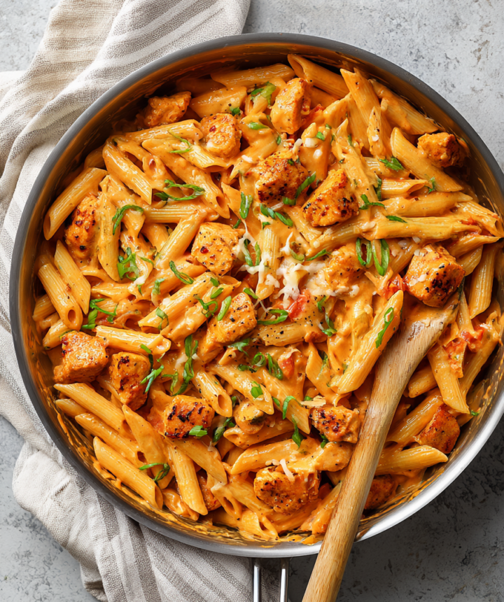 Cajun Chicken Pasta under 30 minutes