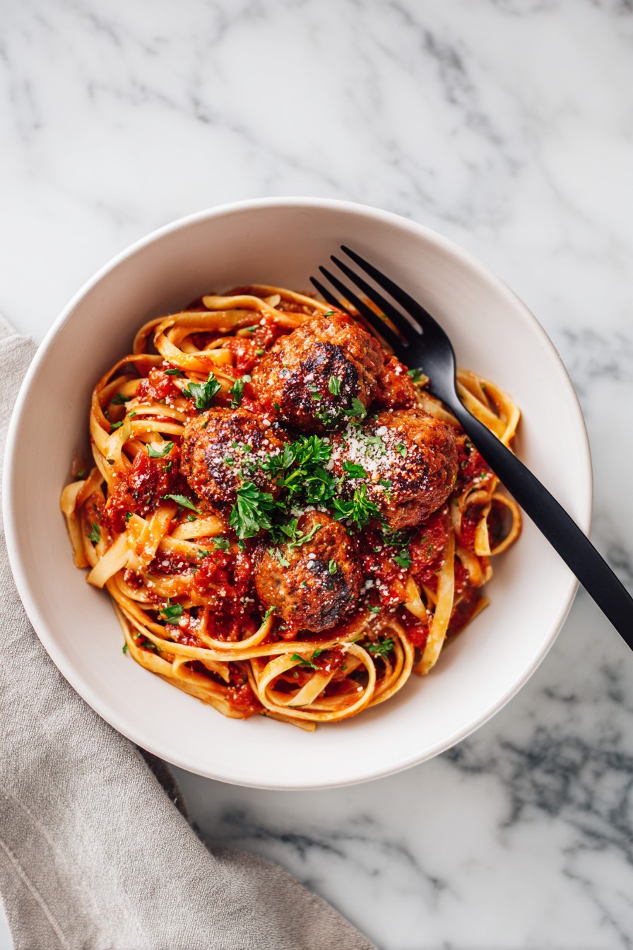 Chicken Parmesan Meatballs