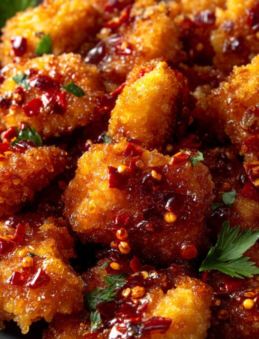 Crispy Baked Hot Honey Chicken recipe
