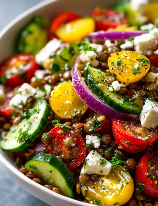 Easy Lentil Salad recipe