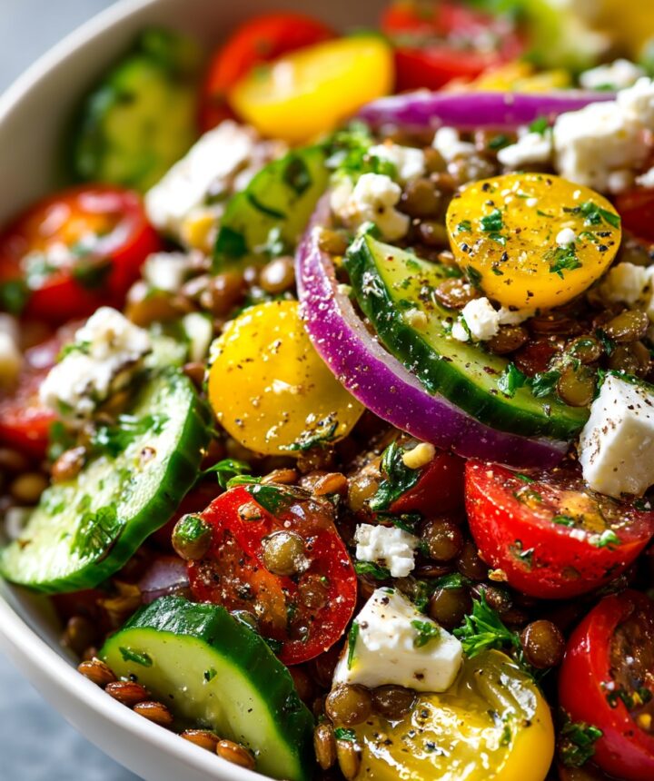 Easy Lentil Salad recipe