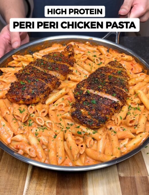 High Protein Peri Peri Chicken Pasta