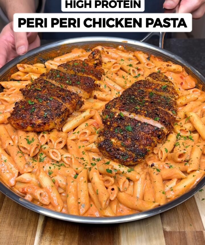 High Protein Peri Peri Chicken Pasta