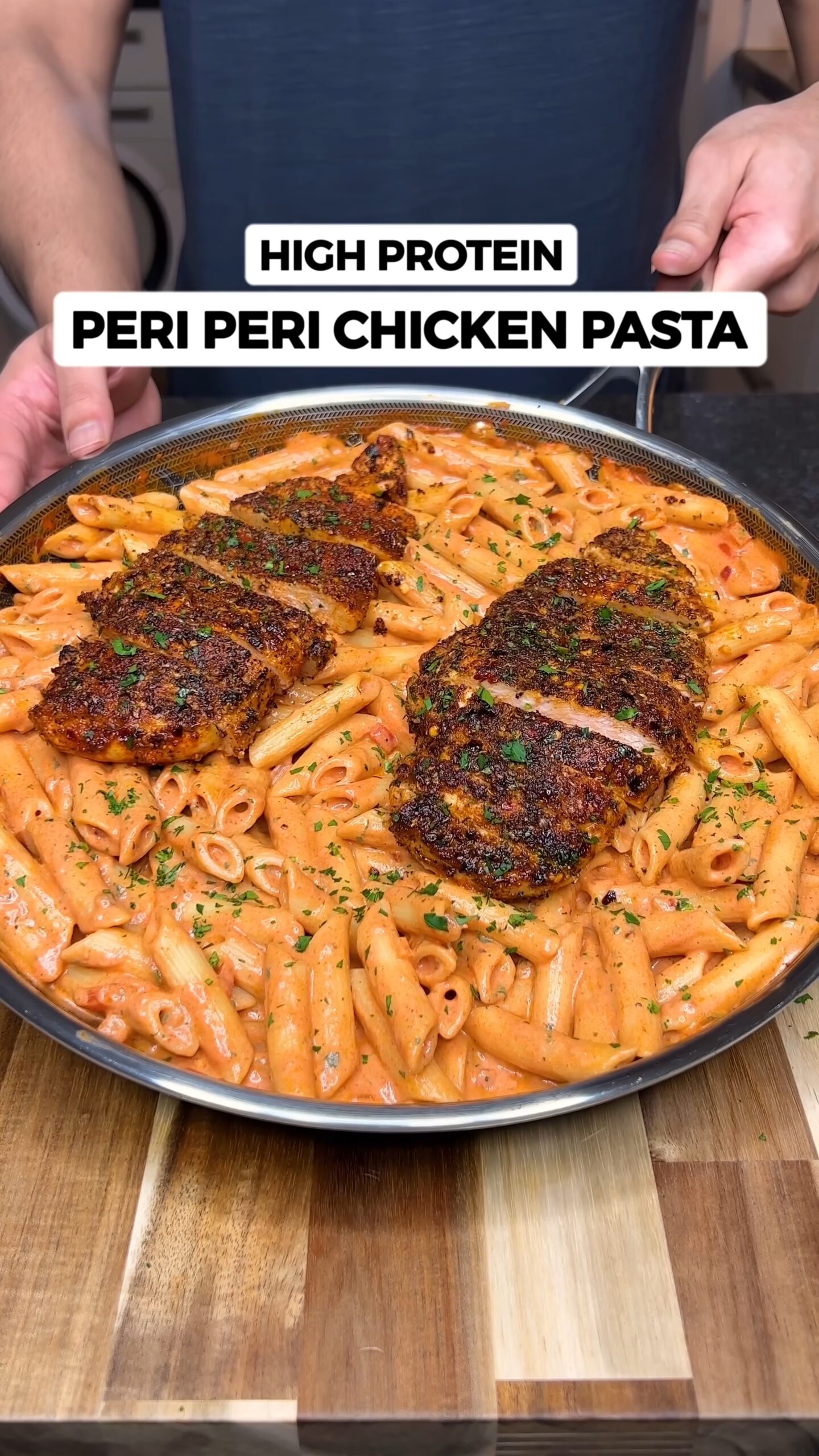 High Protein Peri Peri Chicken Pasta