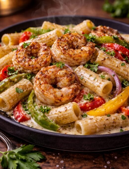 Jamaican-Style Creamy Rasta Pasta Recipe