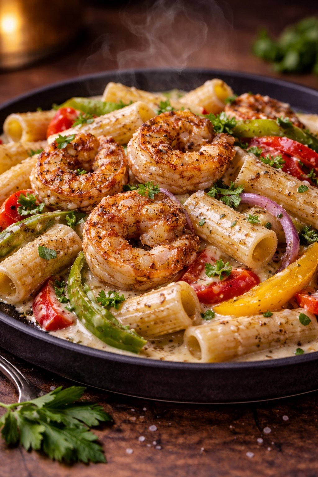 Jamaican-Style Creamy Rasta Pasta Recipe