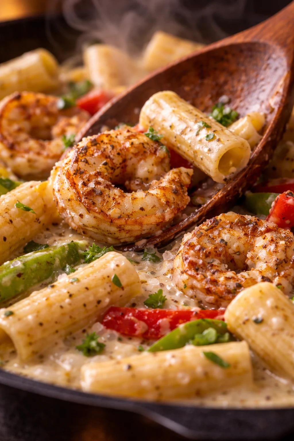 Jamaican-Style Creamy Rasta Pasta