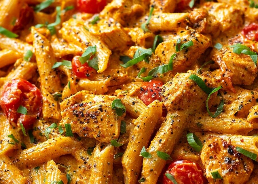 One Pot Creamy Cajun Chicken Pasta article article