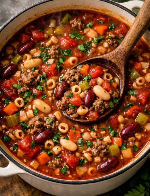 Pasta e Fagioli Soup: Grandma’s 1-Pot Secret