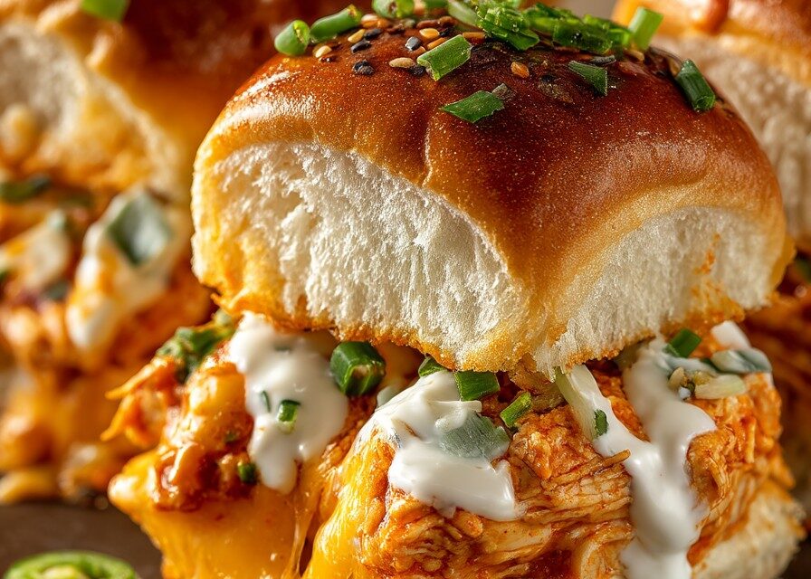 Spicy Buffalo Chicken Sliders article article