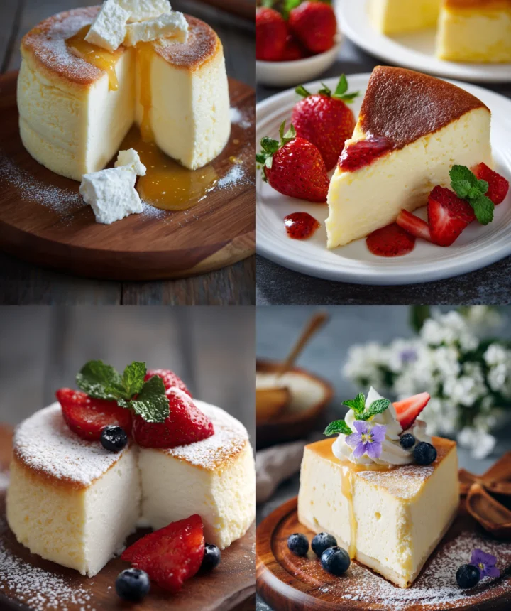 Viral Japanese Yogurt Cheesecake with Creamy Tangy Flavor