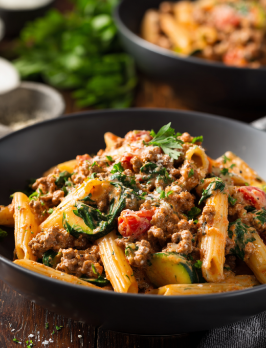 Healthy Beef Pasta (30-Minute Dinner)