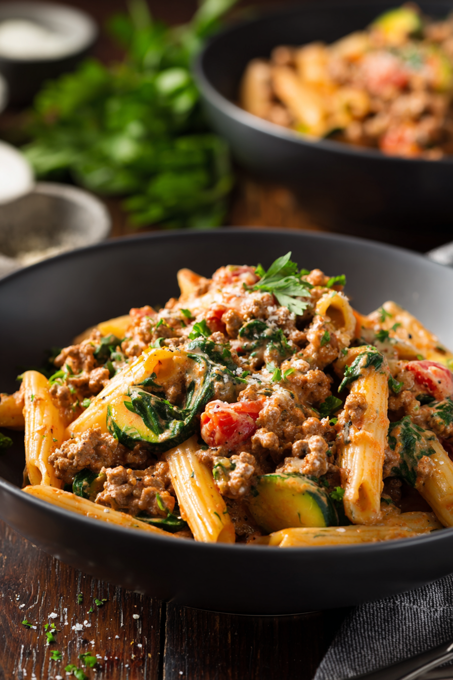 Healthy Beef Pasta (30-Minute Dinner)